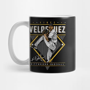 Vince Velasquez Pittsburgh Diamond Name Mug